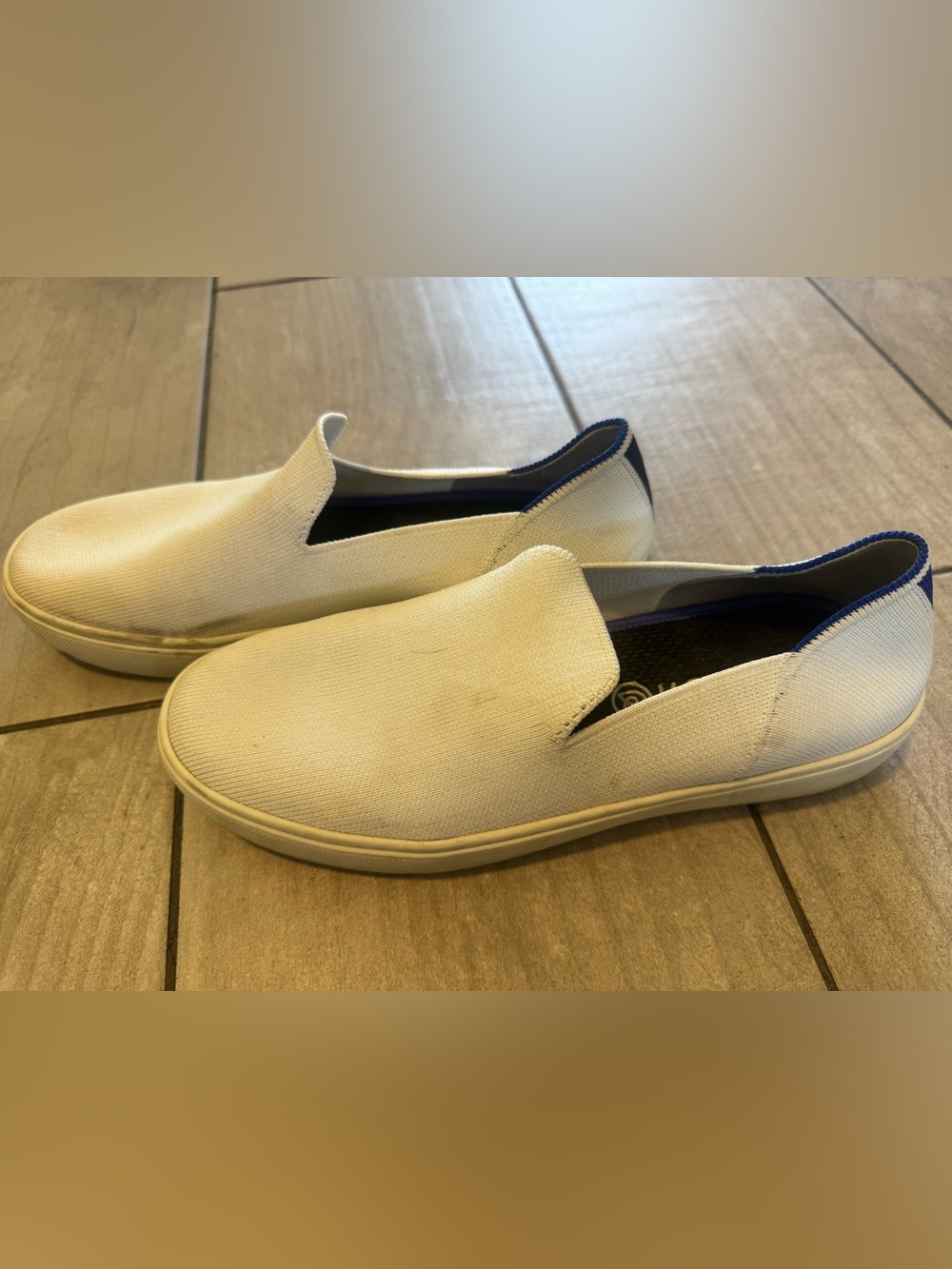 Rothy's Loafers Women’s Size 9 White Slip On Shoes